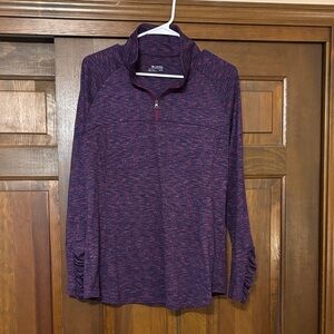 Columbia Maroon Heathered Pullover